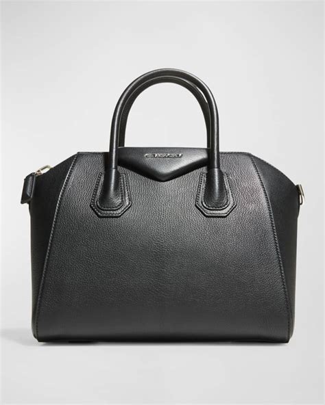 givenchy antigona smooth or grained leather|mini antigona lock leather satchel.